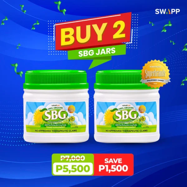 SBG in Jar Twin Pack Promo Save 1500