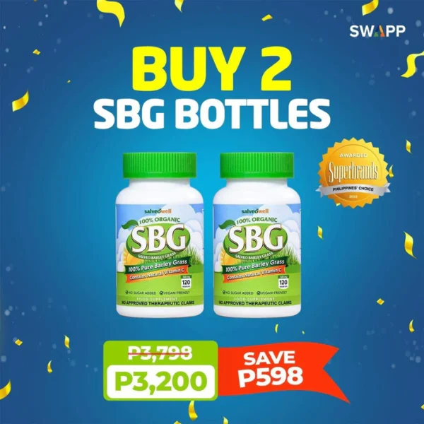 Buy 2 SBG Capsules in Bottle (120 Capsules) - Image 3